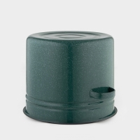 Бак эмалированный, 20 л, цвет зелёный