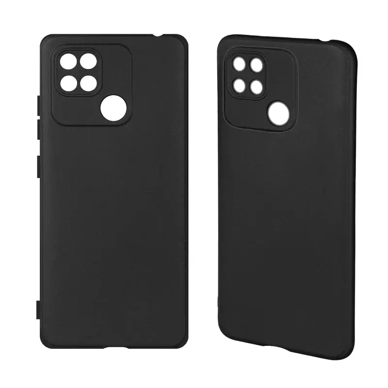 Чехол Xiaomi Redmi 10C TPU матовый черный