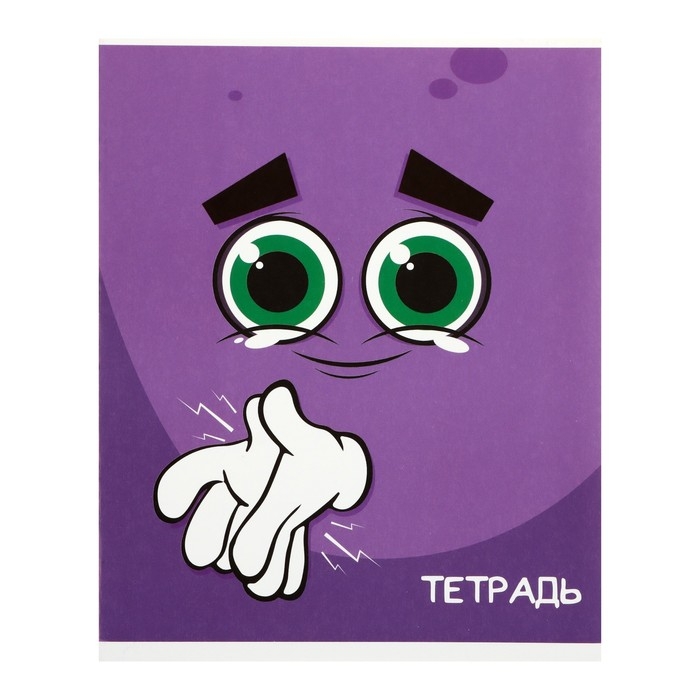 Комплект тетрадей из 10 штук (5 видов по 2 штуки), 48 листов в клетку Calligrata Комплект тетрадей из 10 штук (5 видов по 2 штуки), 48 листов в клетку Calligrata "Смайлики", обложка мелованный картон, блок офсет