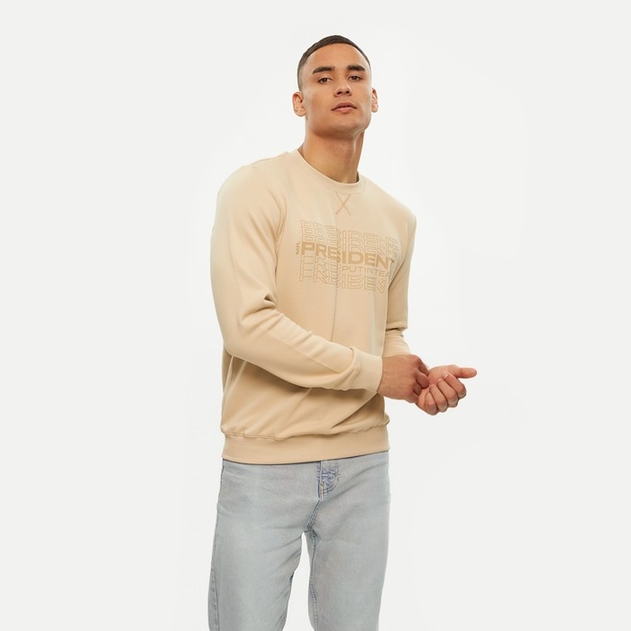 Свитшот President, размер L, цвет бежевый Свитшот President, размер L, цвет бежевый