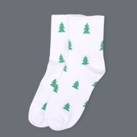 Ноские женские, белые "Елочки" Ноские женские, белые "Елочки"