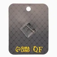 Брошь "Цветок каллы", цвет серебро