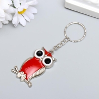 Брелок металл "Сова на веточке с ярким пузиком" МИКС 4,5х2,7 см Брелок металл "Сова на веточке с ярким пузиком" МИКС 4,5х2,7 см