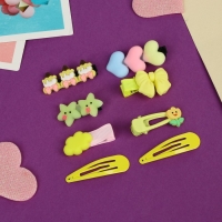 Набор для волос "Маленькие радости" (14 шт) тигрёнок, жёлтый Набор для волос "Маленькие радости" (14 шт) тигрёнок, жёлтый