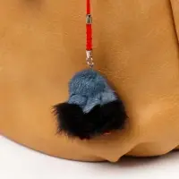 Пушистик на подвеске "Утёнок" 4 х 4 х 6 см, цвета МИКС