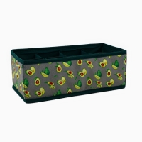 Органайзер для хранения, кофр для белья 8 ячеек"Авокадо", 28 х 16 х 10 см