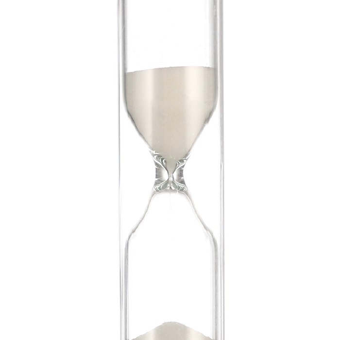 Песочные часы Песочные часы "Ламбо", на 10 минут, 9 х 2.5 см, белые