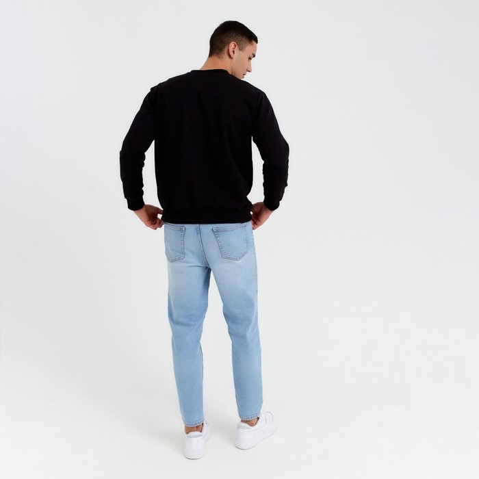 Свитшот мужской MINAKU: Casual collection MAN цвет чёрный, размер 48 Свитшот мужской MINAKU: Casual collection MAN цвет чёрный, размер 48