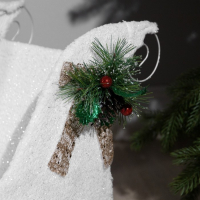 Светодиодная фигура &laquo;Олень&raquo;, 56 &times; 76 &times; 15 см, текстиль, металл, 220 В, свечение тёплое белое