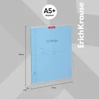 Тетрадь 24 листа в клетку, ErichKrause &laquo;Классика Visio&raquo;, обложка мелованный картон, МИКС