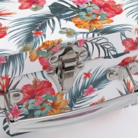 Шкатулка картон сундучок "Тропики" набор 3 шт 29,5х21,5х9,6 24,5х18,5х9 19,5х15,5х8,2 см