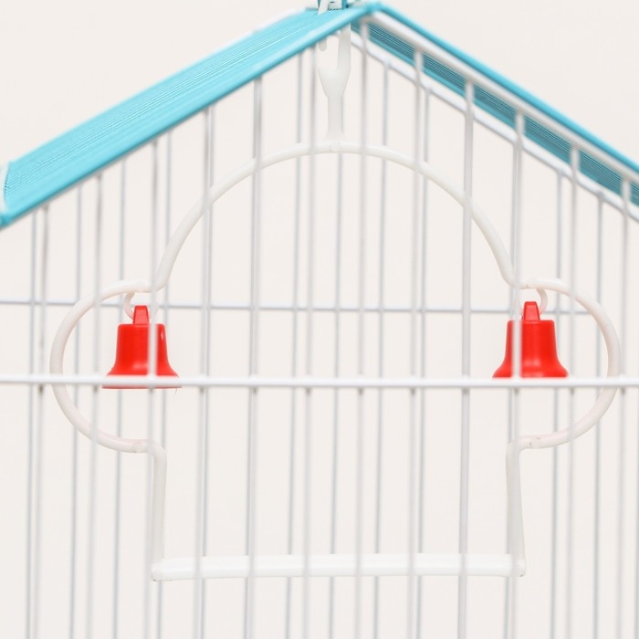Клетка для птиц укомплектованная Bd-1/1d, 30 х 23 х 39 см, голубая Клетка для птиц укомплектованная Bd-1/1d, 30 х 23 х 39 см, голубая