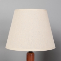 Лампа настольная BayerLux ЭКО "Одри" 1х40Вт Е27 черный/темно-кор. 25х25х43см