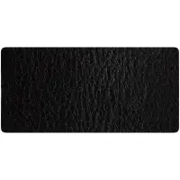 Лейбл кожаный Tuken, S, черный