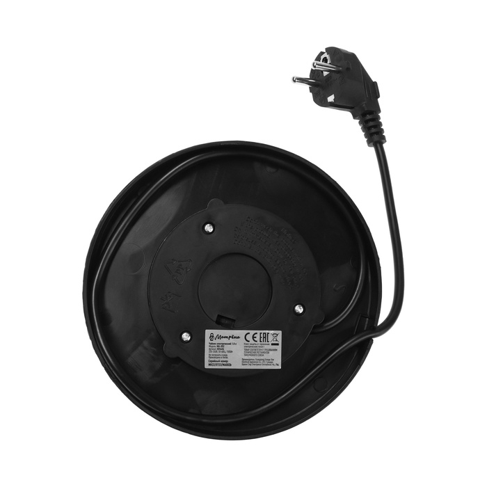 Чайник электрический Чайник электрический "Матрёна" МА-002, металл, 1.8 л, 1500 Вт, синий