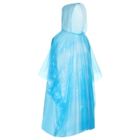 Дождевик - пончо, р. 48-50, синий
