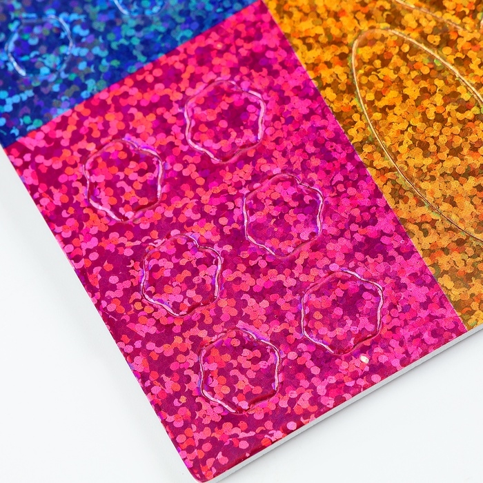 Аппликация форменными стикерами &laquo;Страна Дино&raquo;, набор для творчества, стикерная мозаика