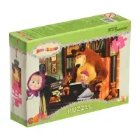 Пазлы &laquo;Маша и Медведь&raquo;, 54 элемента, МИКС