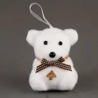 Игрушка из пенопласта &laquo;Мишки&raquo; с зонтиком, 8 см