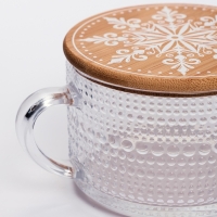 Кружка "Снежинка", 450 мл