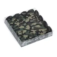 Коробка для печенья, &laquo;Зеленый камуфляж&raquo; 15&times;15&times;3