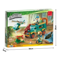 Конструктор Джунгли &laquo;Опасности джунглей&raquo;, 346 деталей