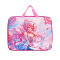 Папка с ручками текстильная А4, 360&times;245&times;70 мм, Calligrata TOP &laquo;Подводная сказка&raquo;