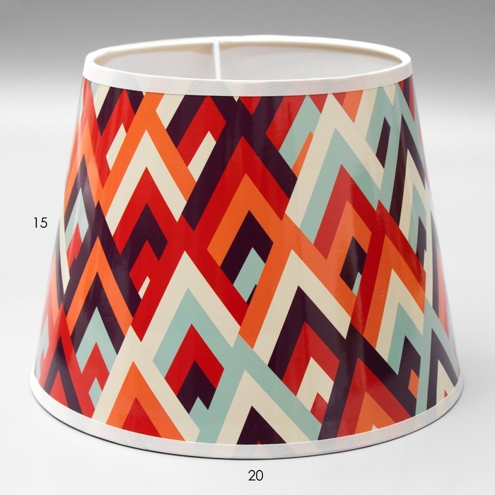 Абажур "Пики" Е14 20х20х15 см