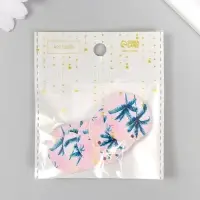 Декор для творчества дерево "Круг. Пальмы" d=3 см