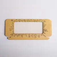 Коробка для шоколада, кондитерская упаковка &laquo;Pleasure&raquo;, с окном, 17.3 х 8.8 х 1.5 см