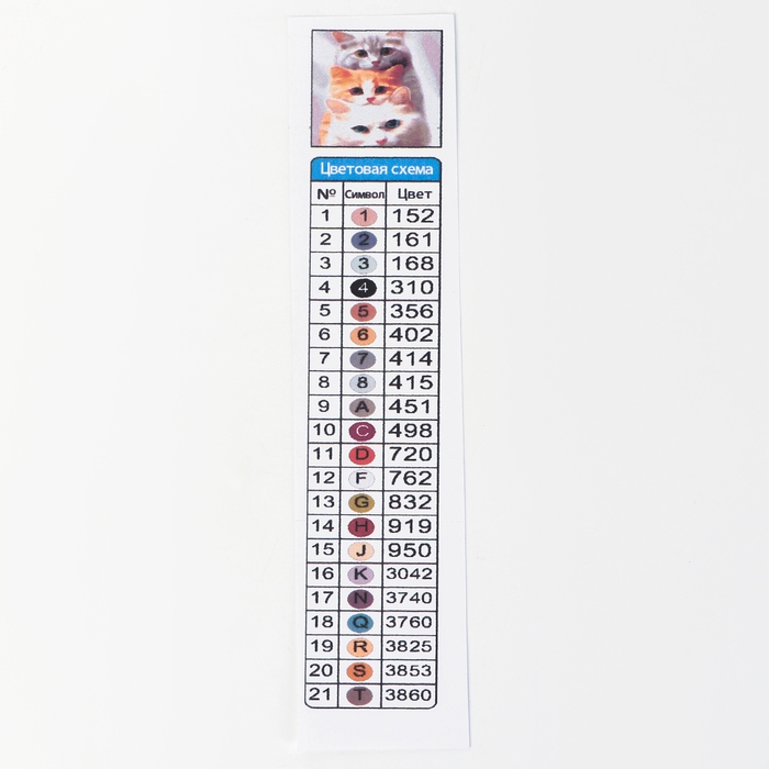 Алмазная мозаика с полным заполнением на холсте с подрамником &laquo;Котята&raquo;, 40 х 50 см