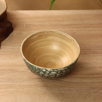 Миска 14х14х7 см, бамбук