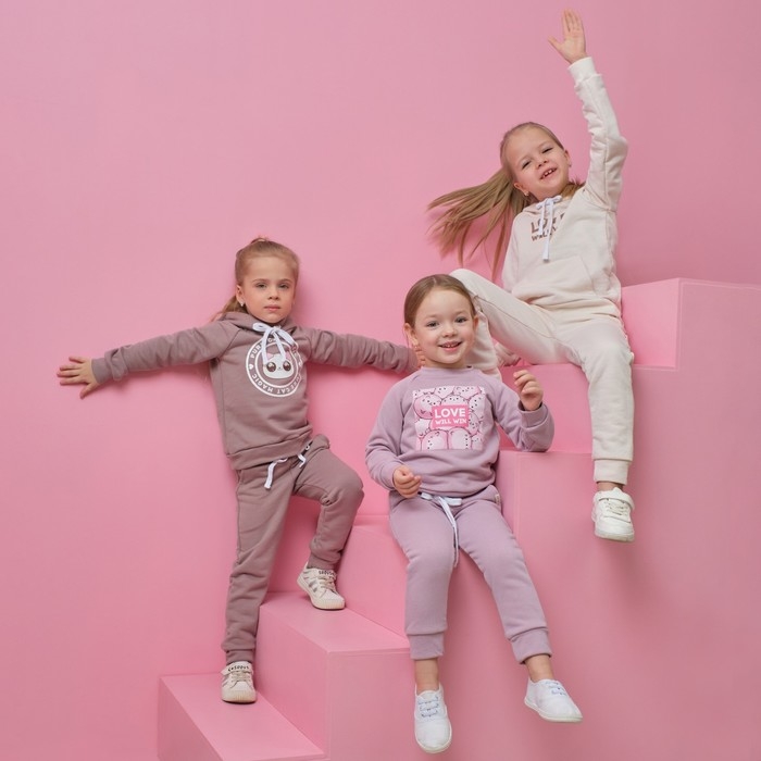 Брюки детские KAFTAN "Dream" р.36 (134-140), коричневый