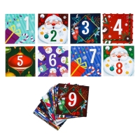 Адвент календарь новогодний с открытками &laquo;Письмо с заданием от Деда Мороза&raquo;