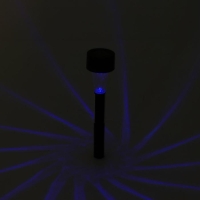 Садовый светильник на солнечной батарее &laquo;Цилиндр&raquo;, 4.5 &times; 30 &times; 4.5 см, 1 LED, свечение мульти (RGB)