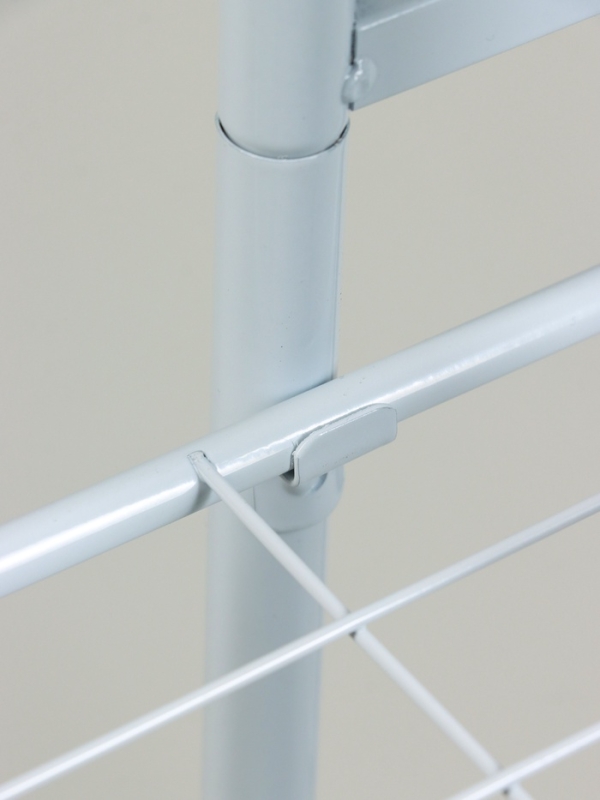 Подставка для цветов Greengo, 5 полок, 44 &times; 22 &times; 95 см, напольная, металл, белая