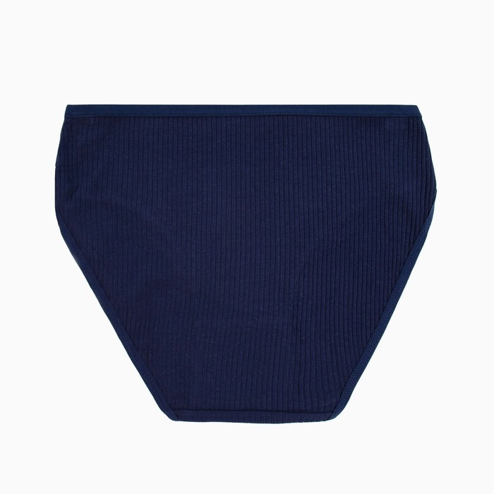 Трусы женские слипы, цвет темно-синий, р-р 50-52
