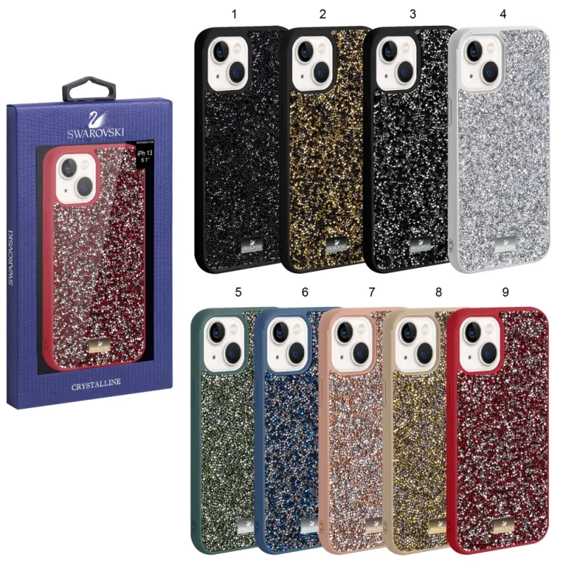 Чехол iPh 13 Swarovski