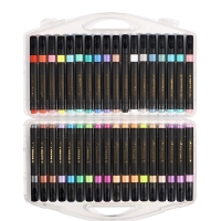 Набор маркеров акриловых 36 цветов в пластиковом пенале