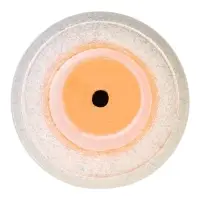 Горшок цветочный  с поддоном 1,6 л, белый керамика "Пряности" (М)