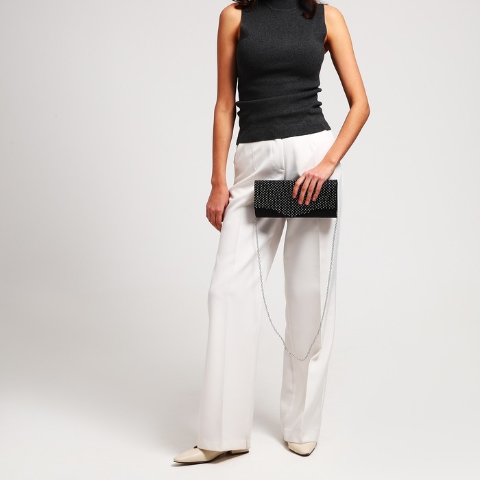 Сумка-клатч на магните, цвет чёрный Сумка-клатч на магните, цвет чёрный