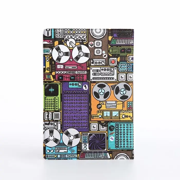 Обложка для паспорта, цвет разноцветный