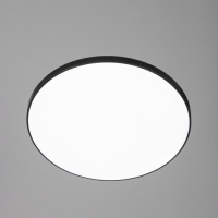 Светильник "Минимал" круг LED 42Вт 6500К (быстросъемный механизм) черный 37х37х4,5см