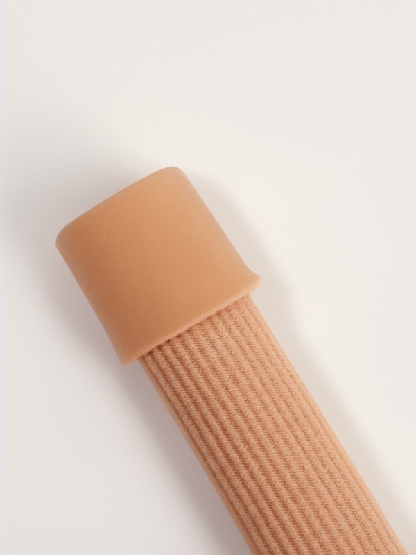 Напальчник - трубка от мазолей и натирания, для рук и ног, с силиконом, d = 1 × 15 см, цвет бежевый Напальчник - трубка от мазолей и натирания, для рук и ног, с силиконом, d = 1 × 15 см, цвет бежевый