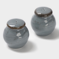 Набор для специй 2 шт Magistro "Alpine Frost" 5х6 см цвет синий, перечница, солонка