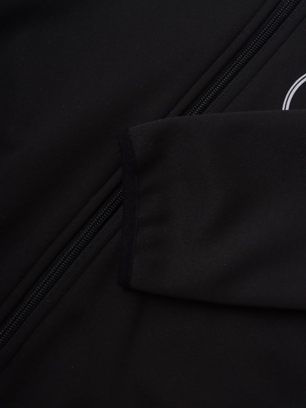 Ветровка с капюшоном детская MINAKU: SPACE, цвет чёрный, рост 110 см