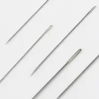 Иглы швейные &laquo;Ассорти&raquo;, d=0.5 / 0.6 / 0.9 мм, 3.8-6.1 см, 10 шт.