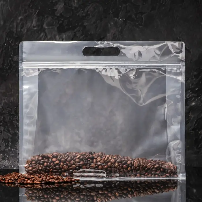 Пакет прозрачный с ручкой, 35&times;30&times;4 см