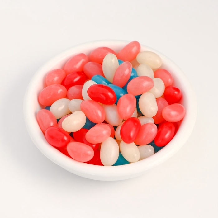 Мармелад жевательный Мармелад жевательный "Бобы желе" со вкусом личи, персик, черника, клубника, 1 кг