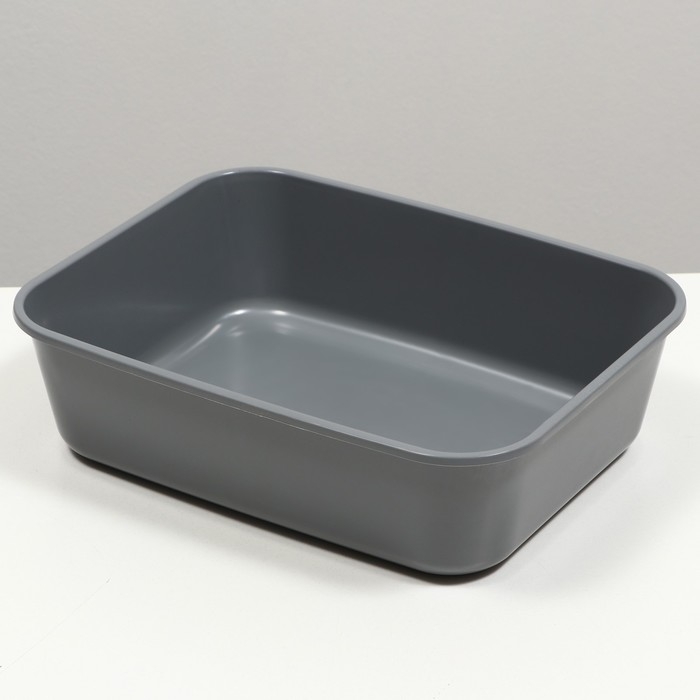 Туалет Сима без сетки 29 х 38 х 10,5 см серый FIX